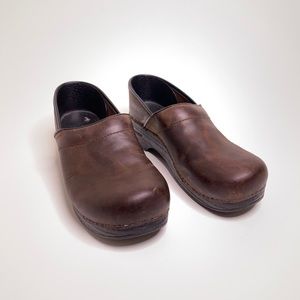 Dansko Brown Leather Loafers